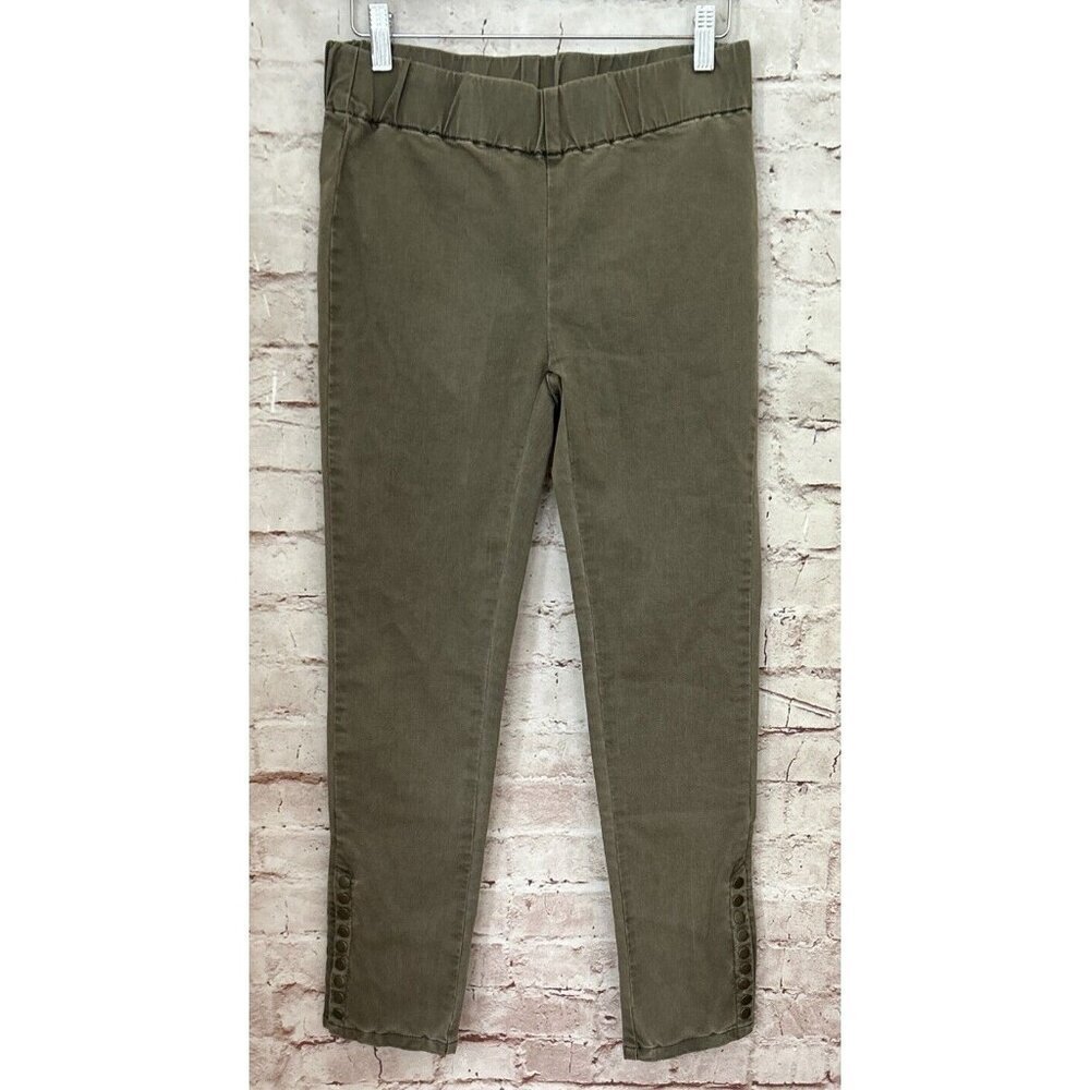 Soft Surroundings Pants PXS The Ultimate Snap-Up Ankle Pull On METRO Leggings